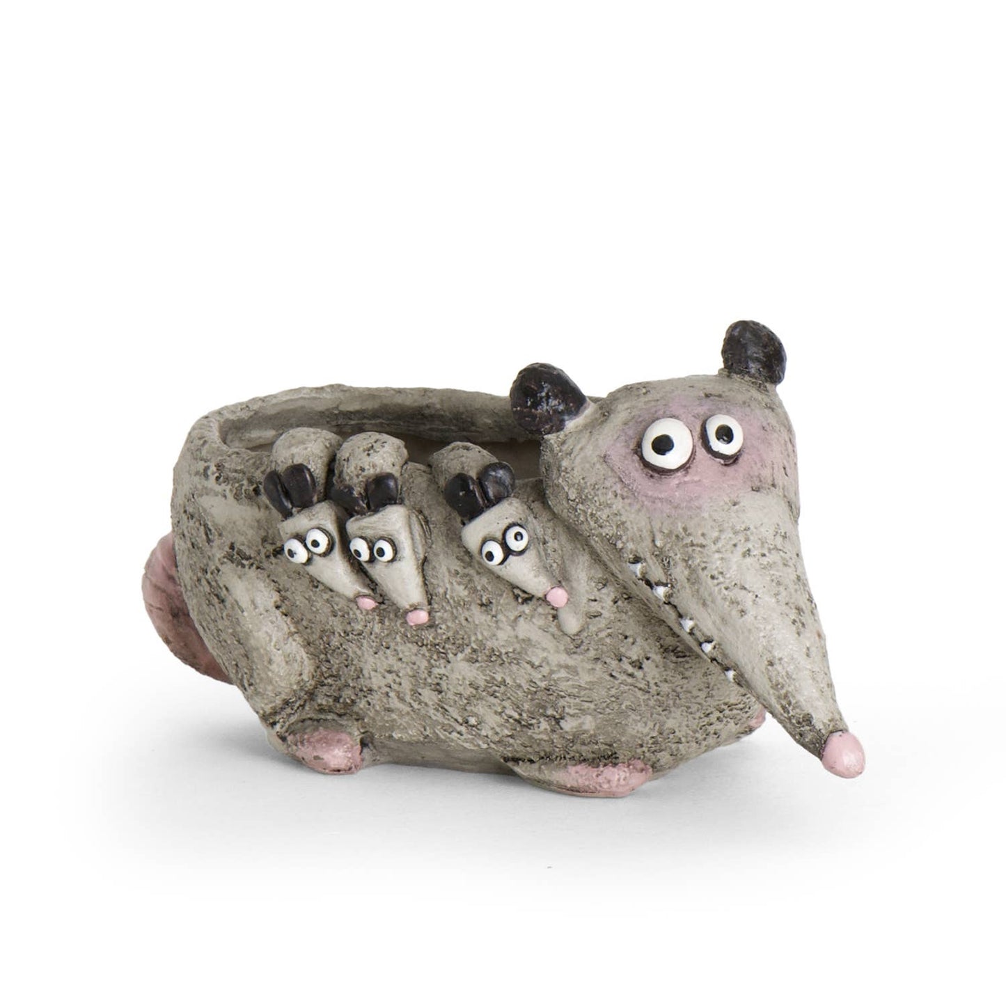 Cohasset Gifts - Hattie, the Mama Opossum Blobhouse Planter