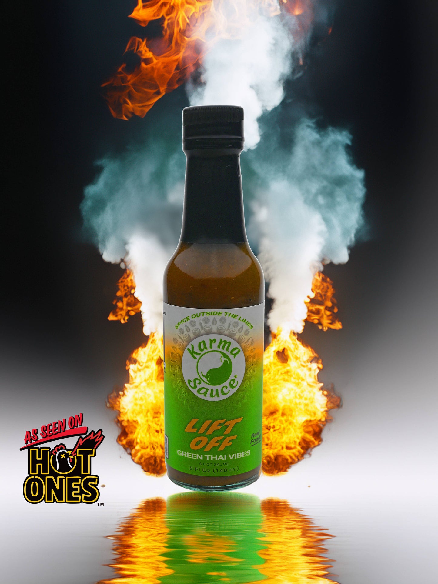 Karma Sauce - Lift Off As seen on Hot Ones Season 26.  Sold in units of 6