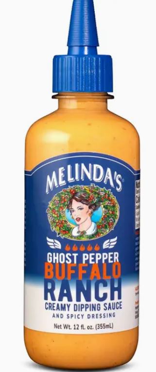Melinda’s Ghost Pepper Buffalo Ranch Hot Sauce - New 10oz size!