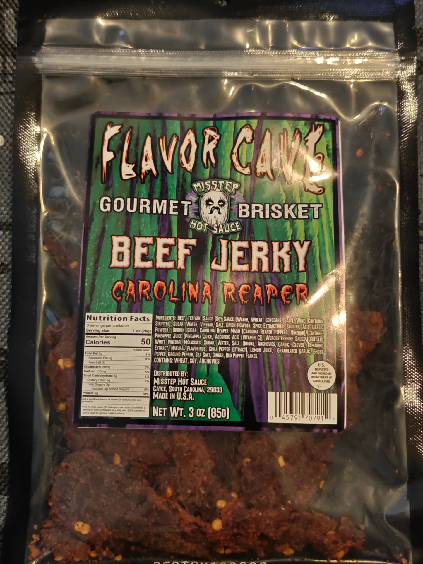SMOKEHOUSE Carolina Reaper Premium Beef Jerky