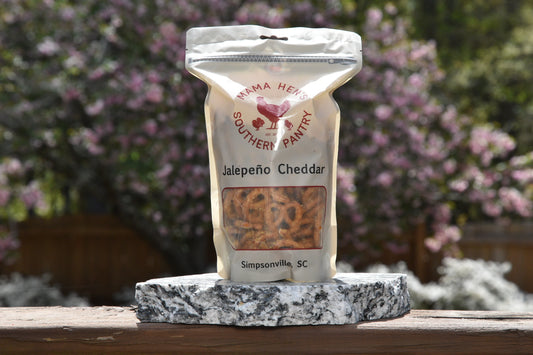 Mama Hen's Jalapeno Cheddar Pretzels