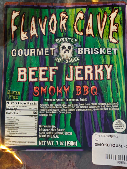 SMOKEHOUSE Smoky BBQ Brisket Beef Jerky