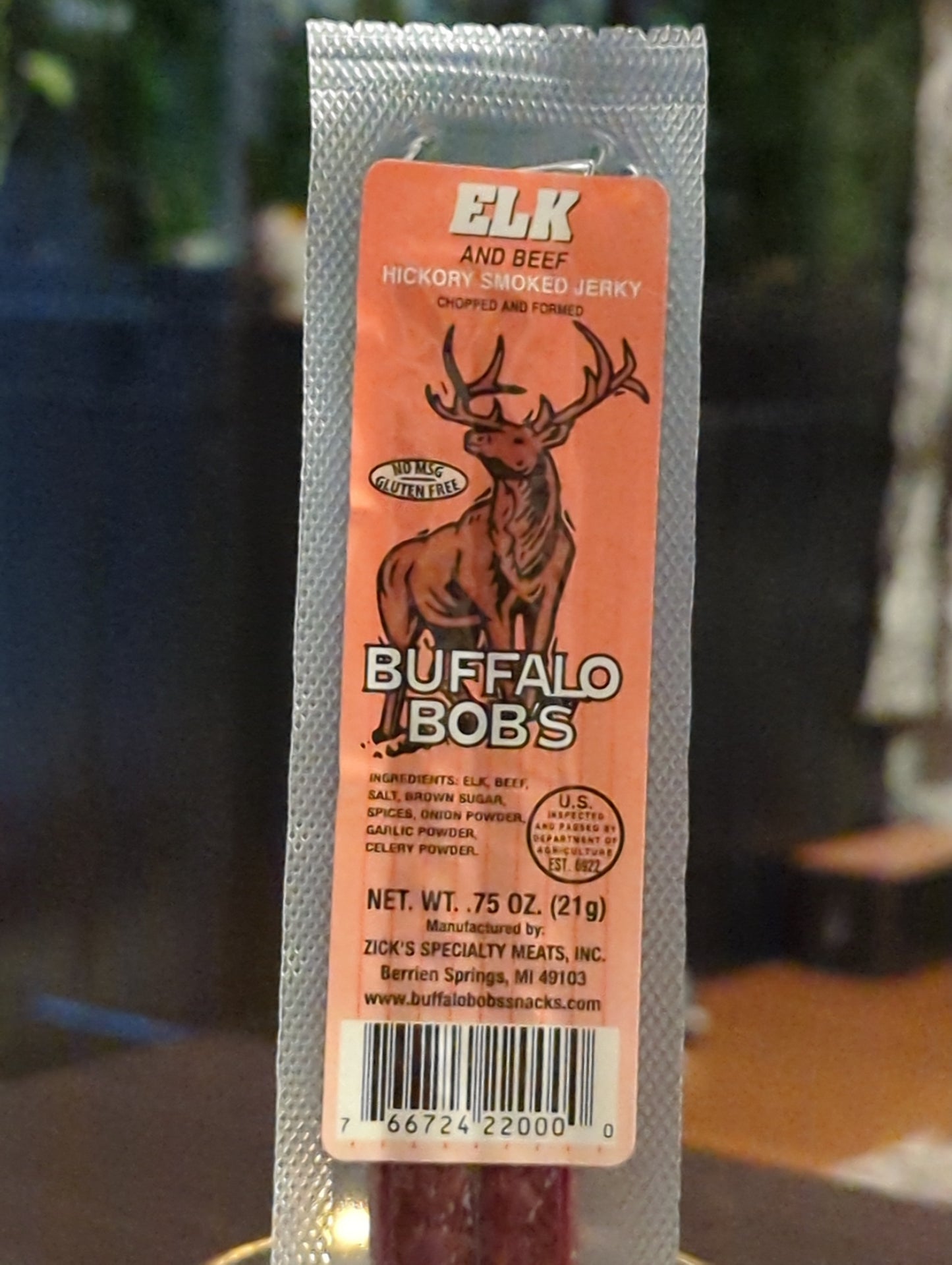 Elk Jerky Meat Stick