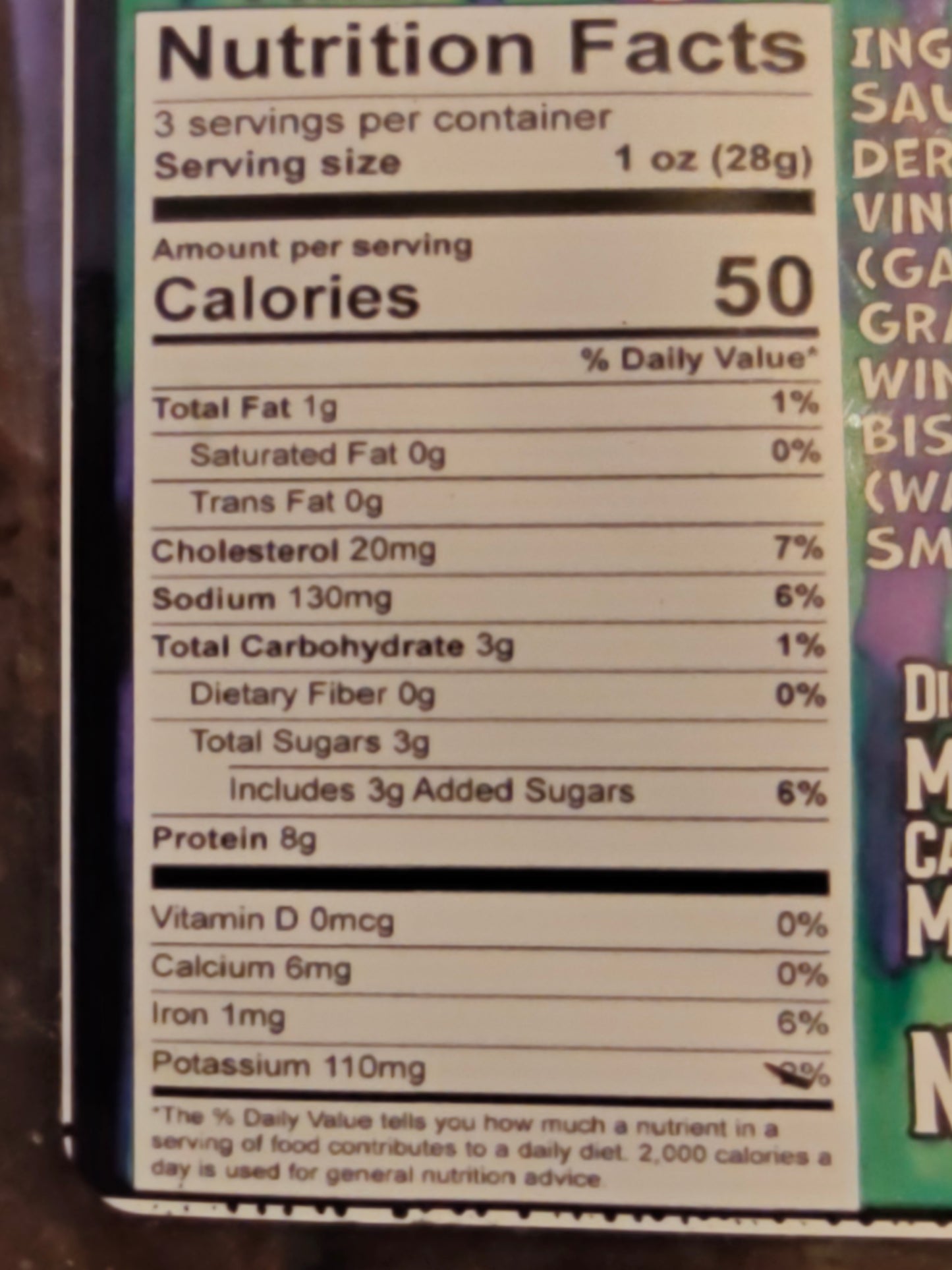 FLAVOR CAVE Smoky Sriracha Beef Jerky