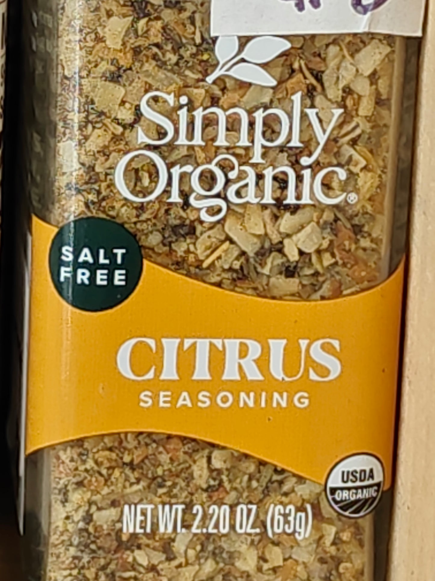 Simply organic Citrus Seasoning -Salt Free