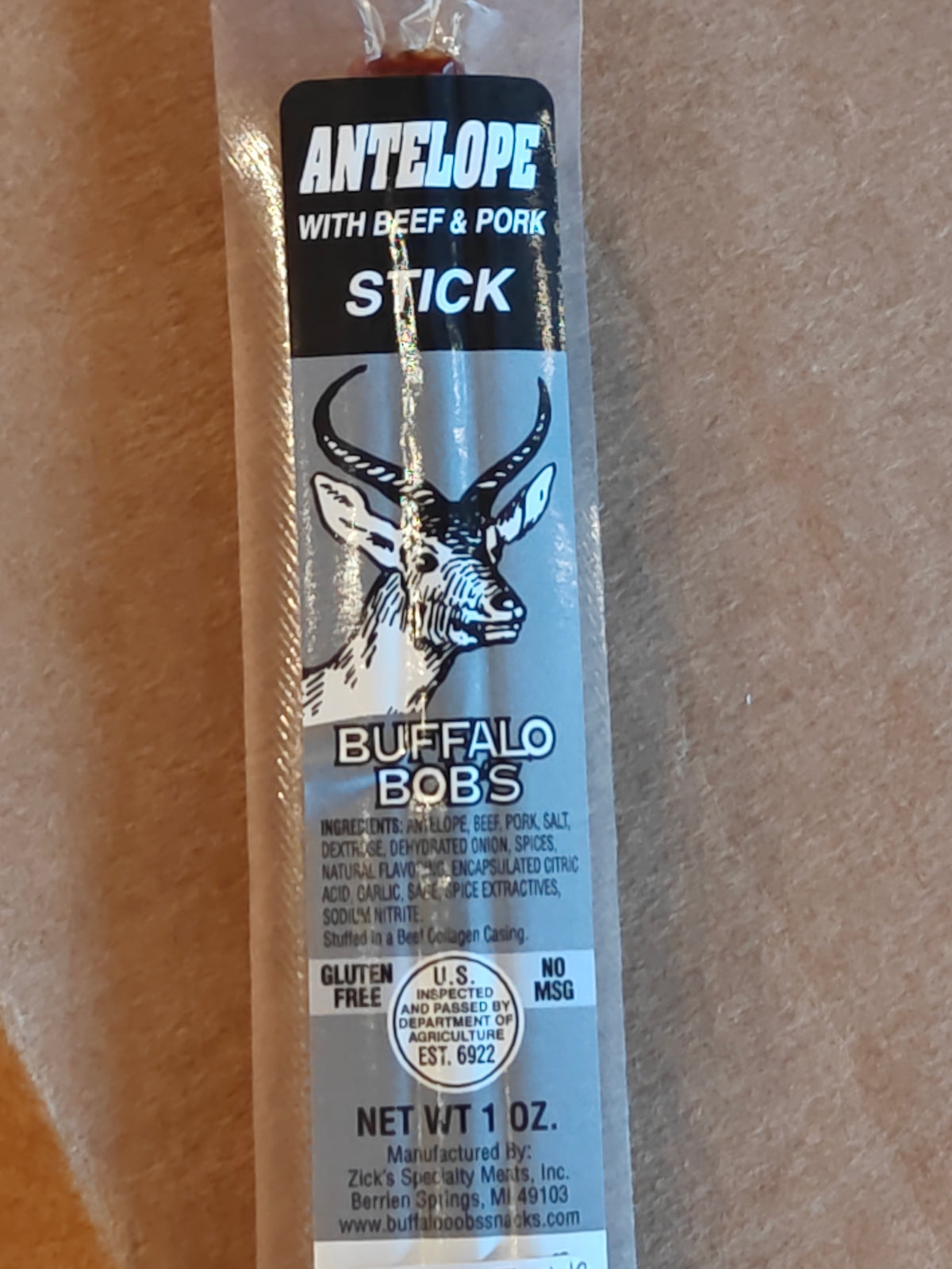 Antelope Meat Stick