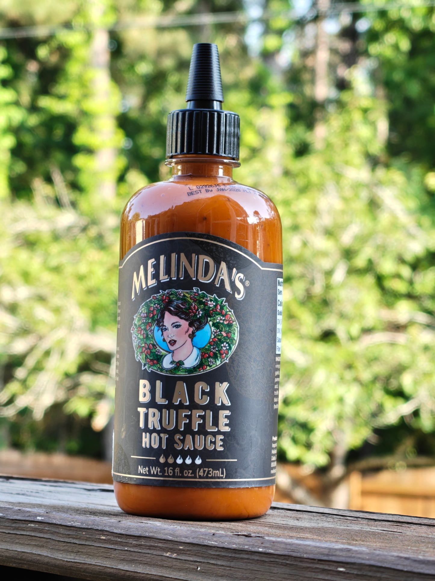 Melinda's Black Truffle Hot Sauce 16oz