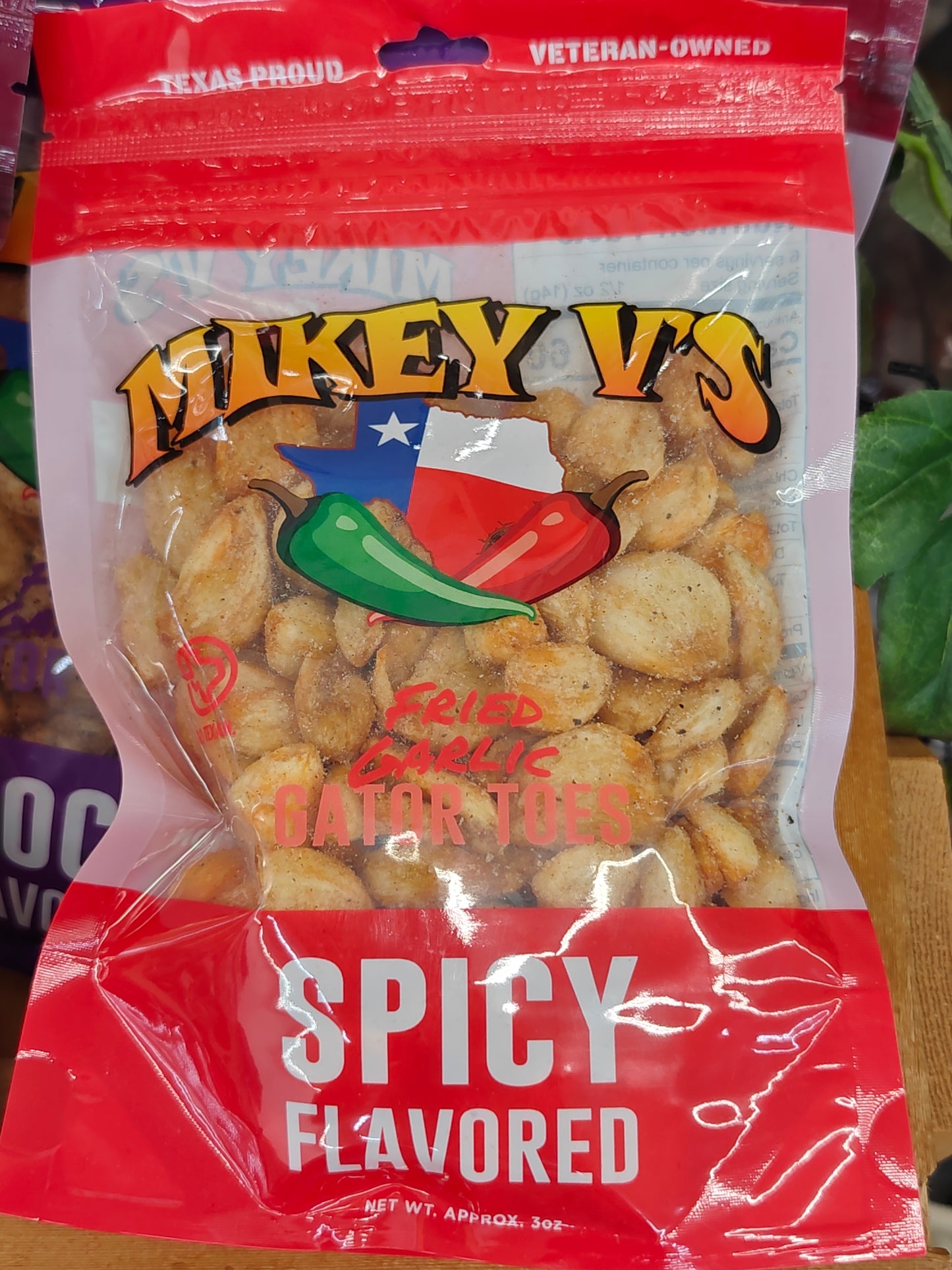 Mikey V's Foods - Gator Toes (Deep Fried Garlic) - Spicy