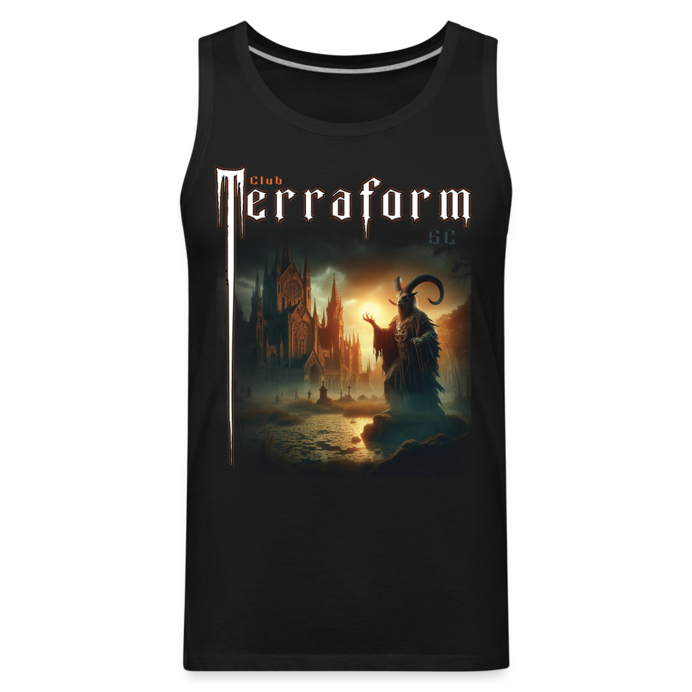 Club Terraform CASTLE Men’s Premium Tank - black