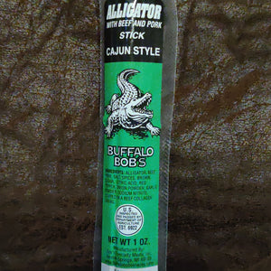 Alligator Cajun Style Meat Stick