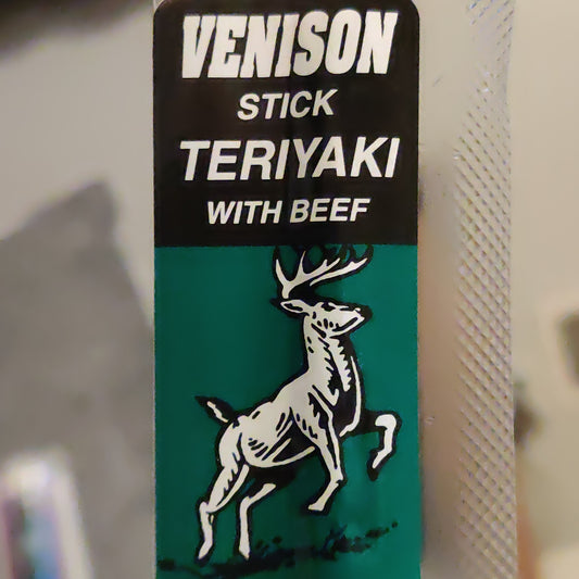 Venison Teriyaki Meat Stick