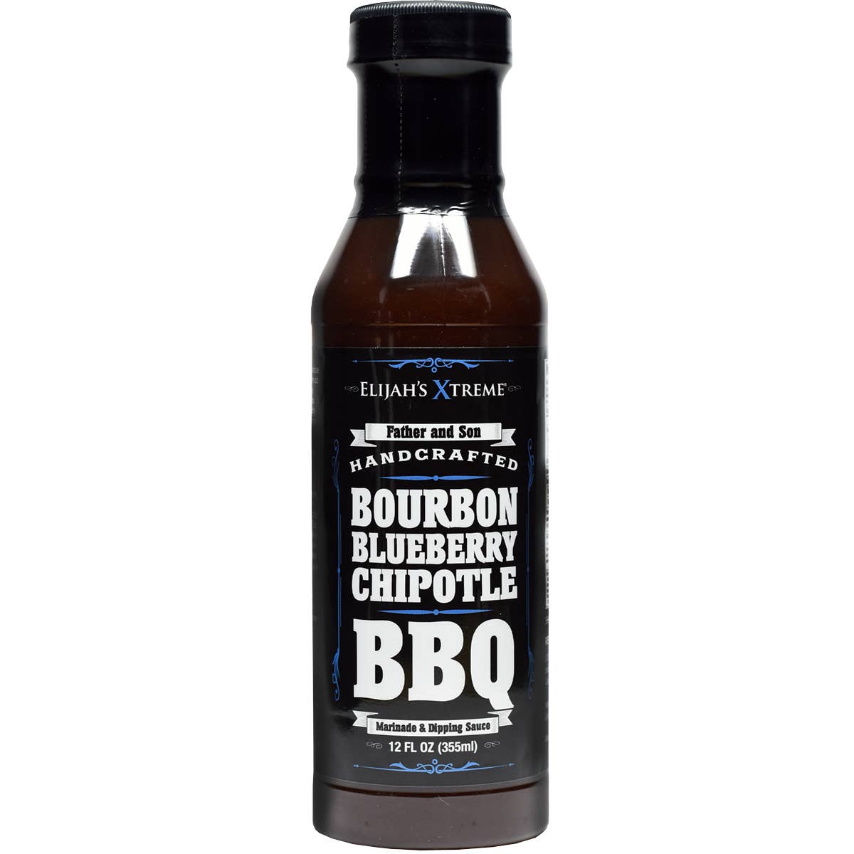 Elijah’s Xtreme - Bourbon Blueberry Chiptole BBQ Sauce - Misstep Hot Sauce