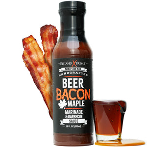 Beer Bacon Maple Marinade and BBQ Sauce Elijah’s Xtreme
