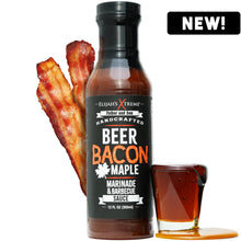 Load image into Gallery viewer, Beer Bacon Maple Marinade and BBQ Sauce Elijah’s Xtreme