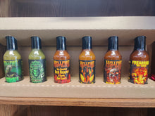 Load image into Gallery viewer, Hellfire Hot Sauce 6 BOTTLE SET