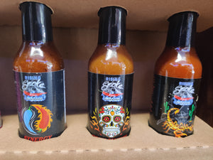 Angry Goat Rising Smoke HOT SAUCE SET 6 Sauces