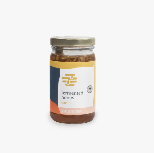 Fermented Garlic Raw Honey