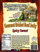 Load image into Gallery viewer, SMOKEHOUSE Spicy Sweet Brisket Beef Jerky