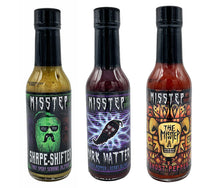 Load image into Gallery viewer, CASE DEAL Mixed Case Misstep Hot Sauces