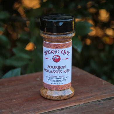 Wicked Que Bourbon Molasses Rub